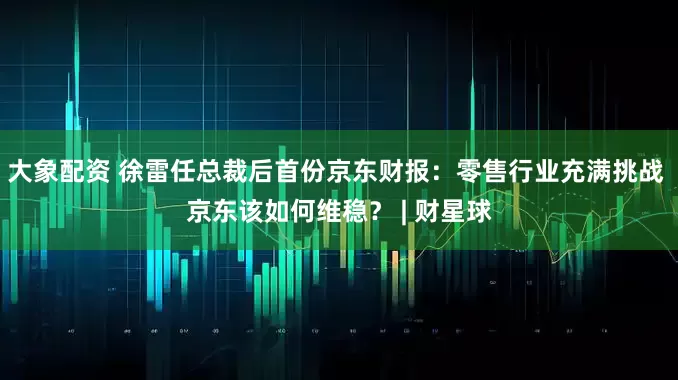 大象配资 徐雷任总裁后首份京东财报：零售行业充满挑战 京东该如何维稳？ | 财星球