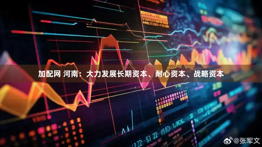 加配网 河南：大力发展长期资本、耐心资本、战略资本
